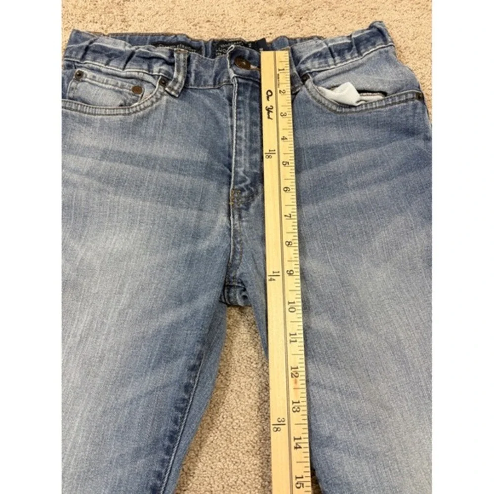 Lucky Brand Classic Straight‎ Jeans Boys 16 Blue Excellent Medium Wash Denim